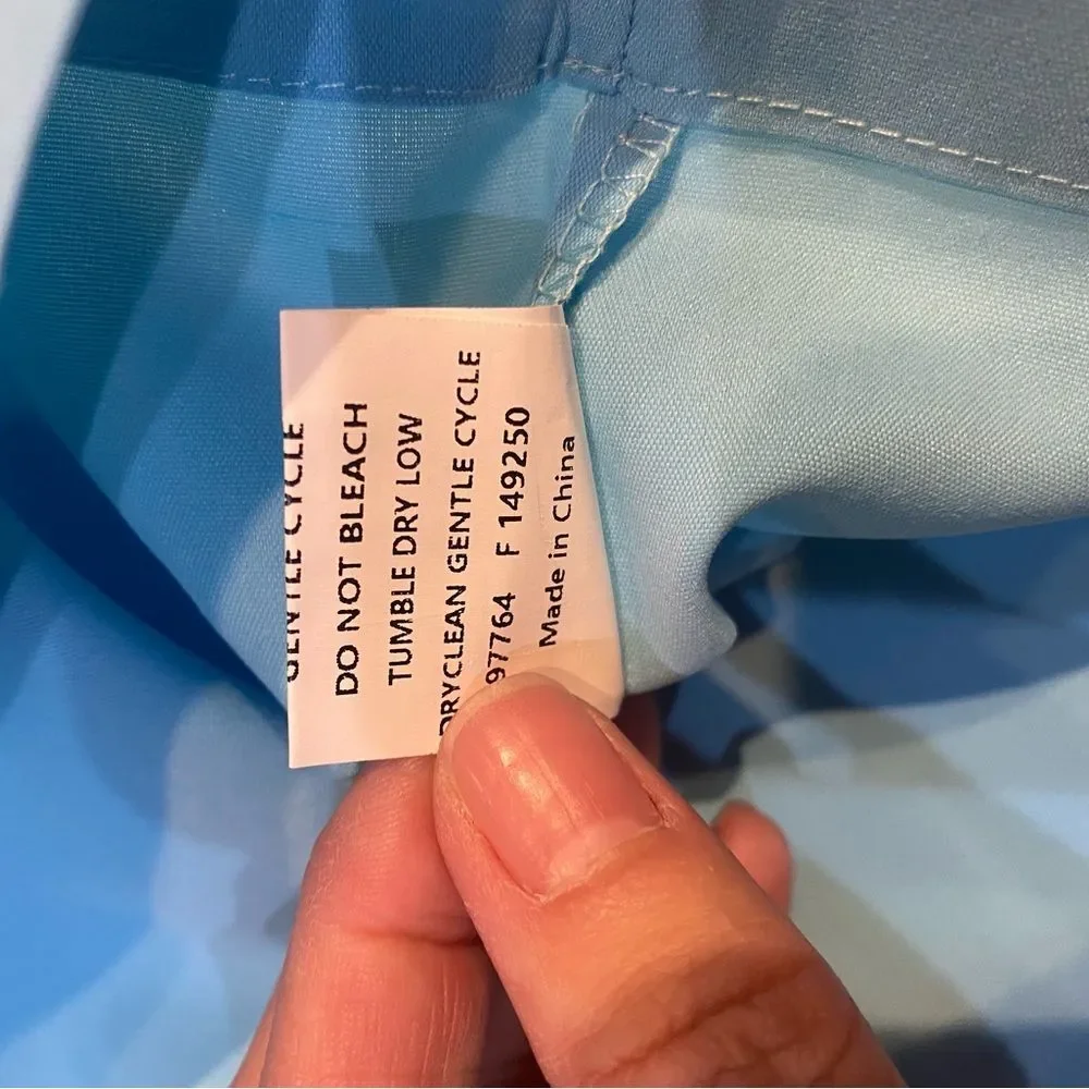 Brand new with tags! Zanzea Sky Blue Women's Crop Top - Picture 7 of 9